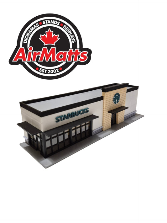 1/64 Scale Starbucks coffee shop