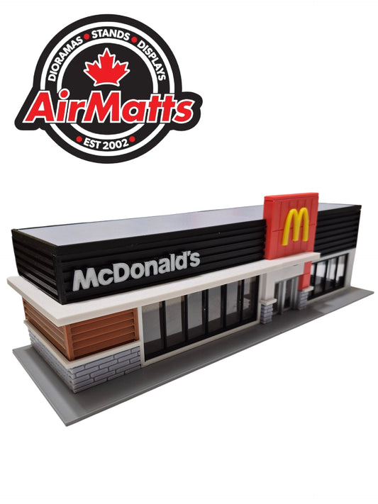 1/64 Scale McDonalds Restaurant