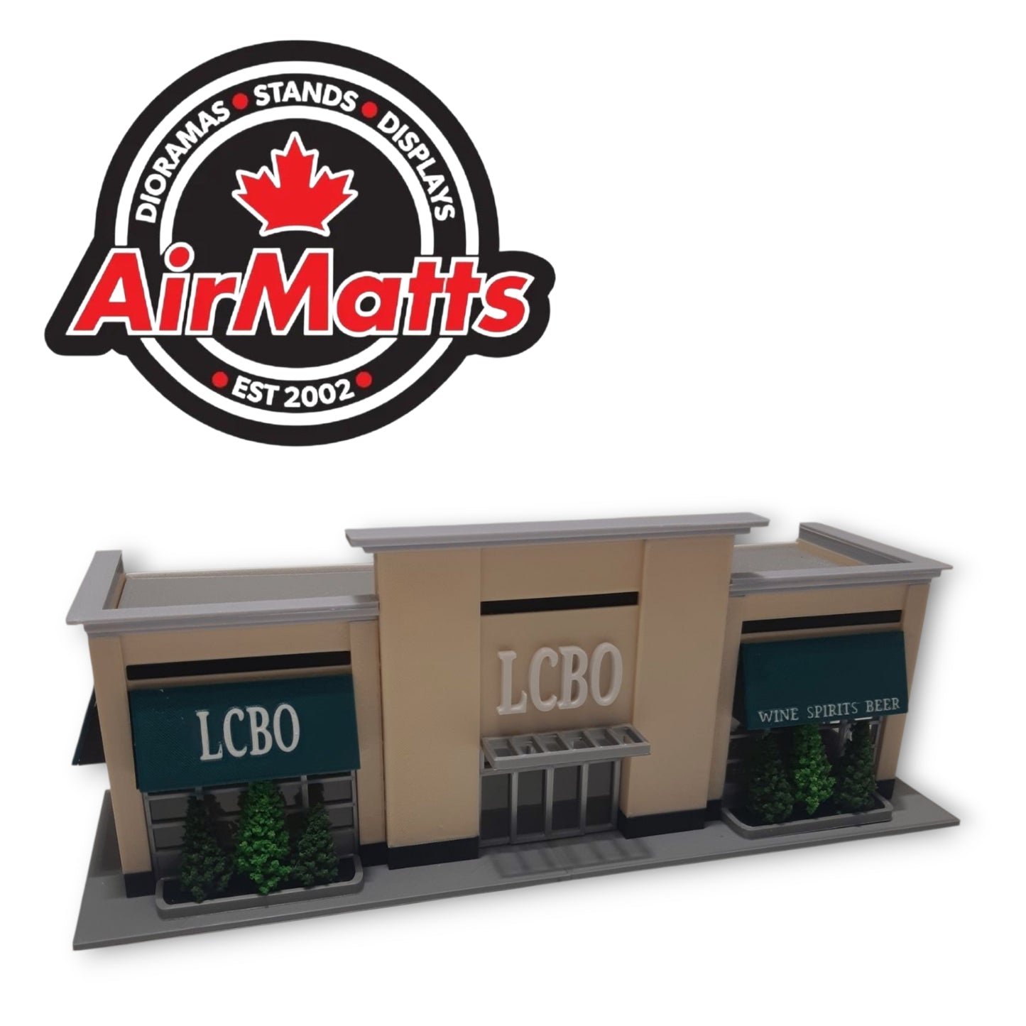 1/64 Scale LCBO style building