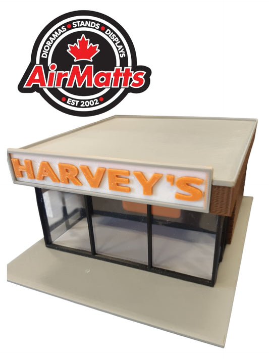 1/64 Scale Harvey's style building