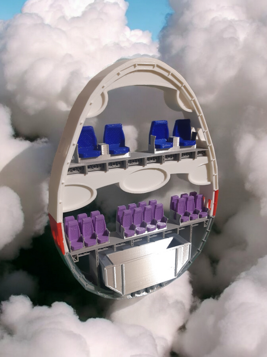 Airliner Cutaway Model - Passenger