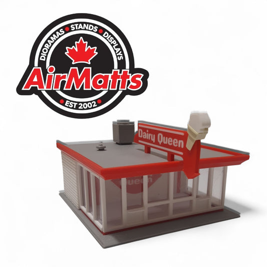 1/64 Scale Dairy Queen style shop