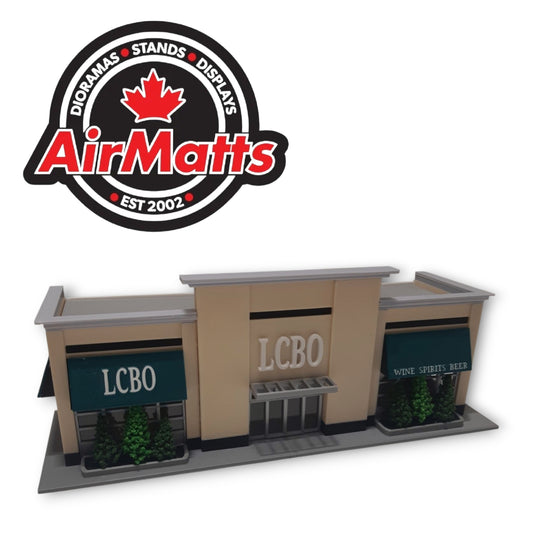 1/64 Scale LCBO style building